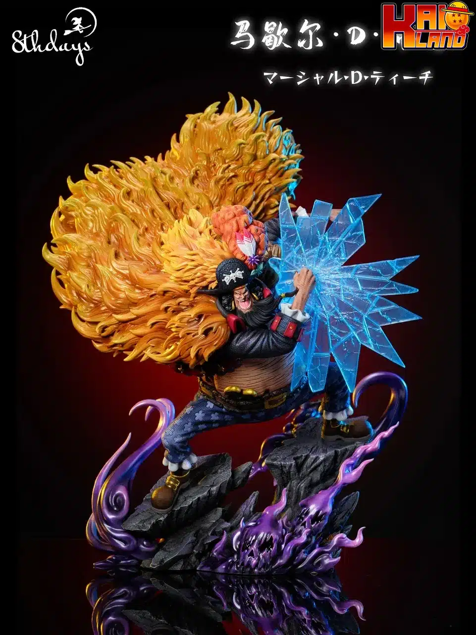One Piece 8Th Day Studio Marshall D Teach Resin Statue