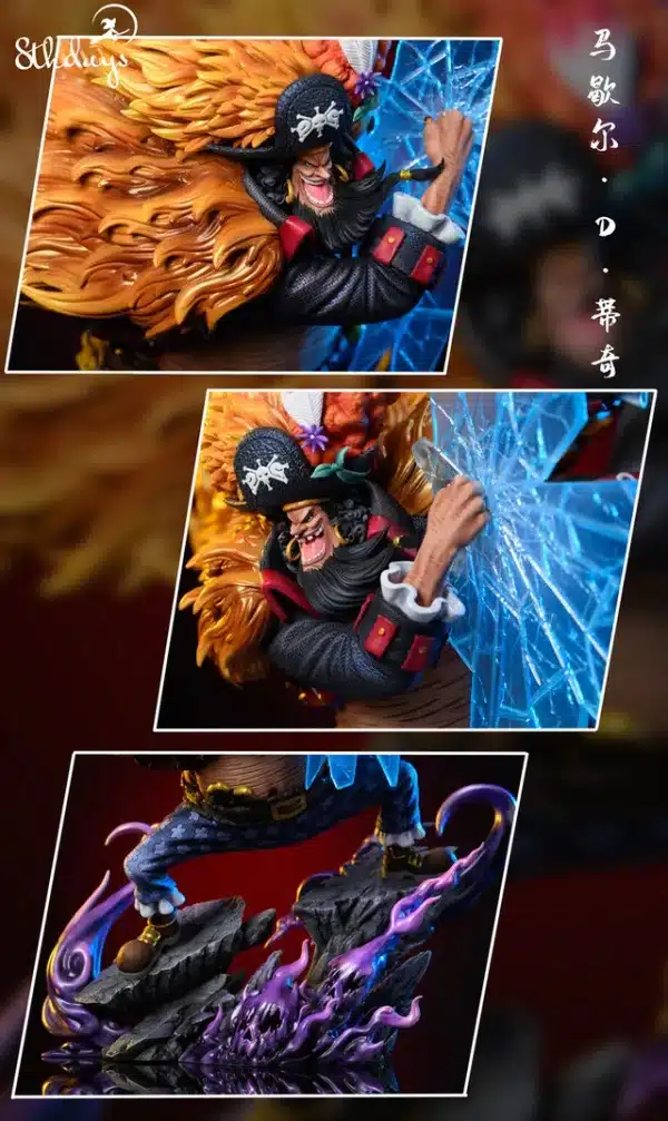 One Piece 8Th Day Studio Marshall D Teach Resin Statue 2