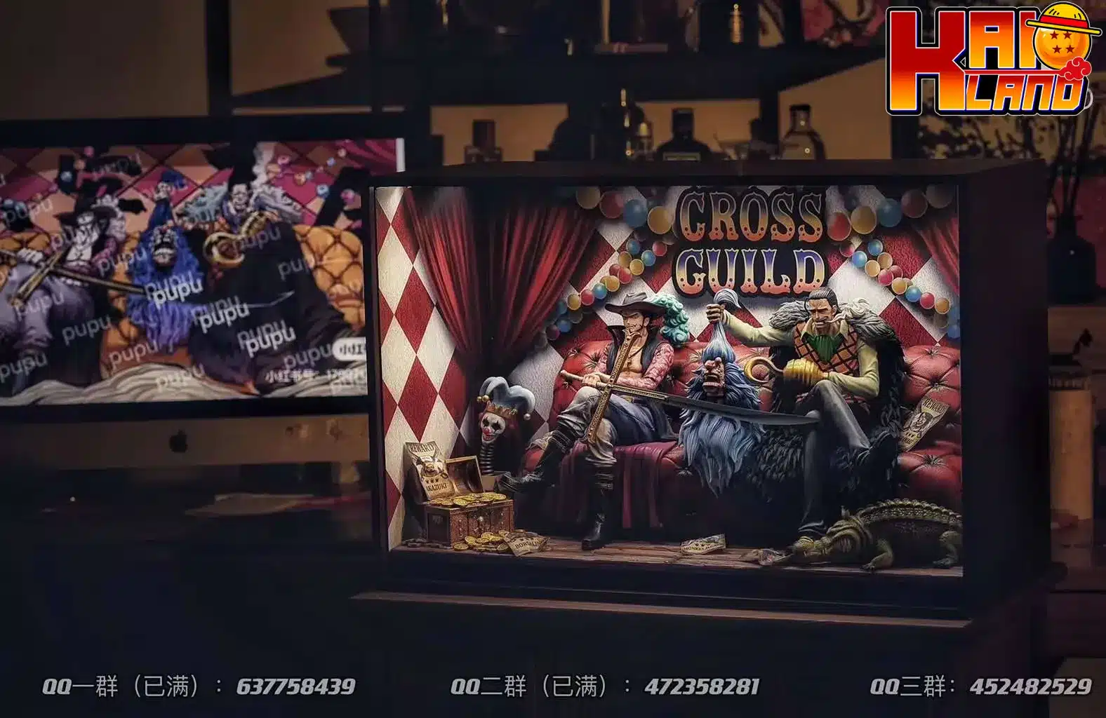 Statue en résine One Piece BT Studio Cross Guild Kaioland