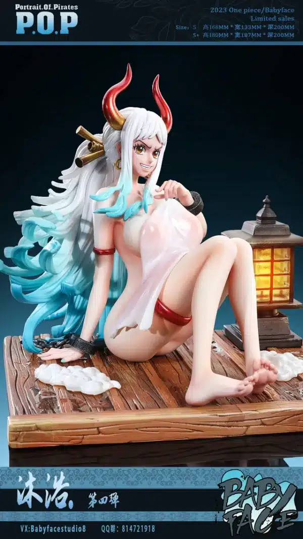 One Piece Babyface Studio Yamato Resin Statue 4