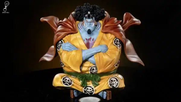 One Piece Brain Hole Studio Sitting Jinbe Resin Statue 1