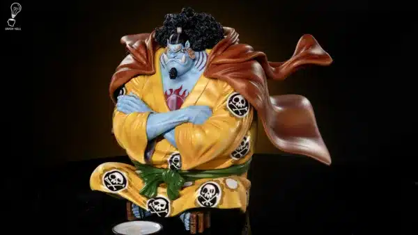 One Piece Brain Hole Studio Sitting Jinbe Resin Statue 2