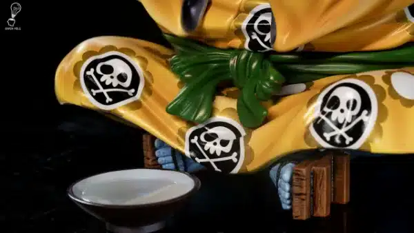 One Piece Brain Hole Studio Sitting Jinbe Resin Statue 3