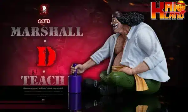 One Piece Dream Lab x OOTD Studio Marshall D Teach Resin Statue 5