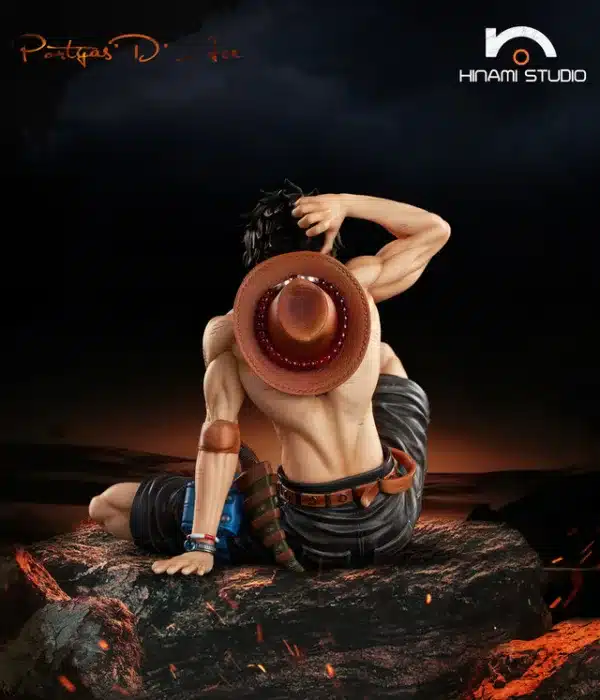 One Piece Hinami Studio Pop Ace Resin Statue 2