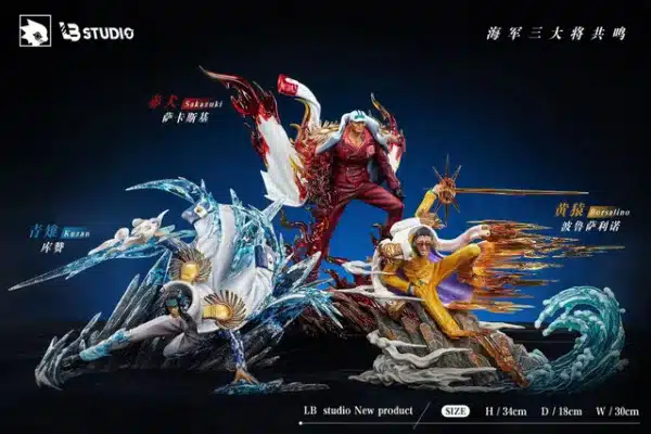 One Piece LB Studio Akainu Resin Statue 6