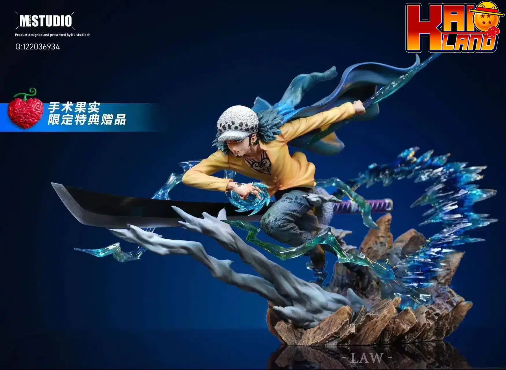 One Piece ML Studio Trafalgar Law Resin Statue