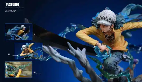 One Piece ML Studio Trafalgar Law Resin Statue 3
