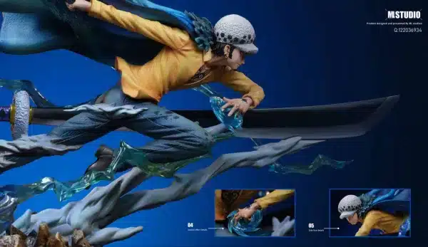 One Piece ML Studio Trafalgar Law Resin Statue 4