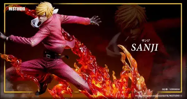 One Piece ML Studio Vinsmoke Sanji Resin Statue 2