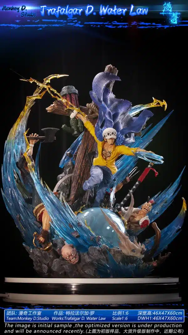 One Piece Monkey D Studio Trafalgar Law ResinStatue