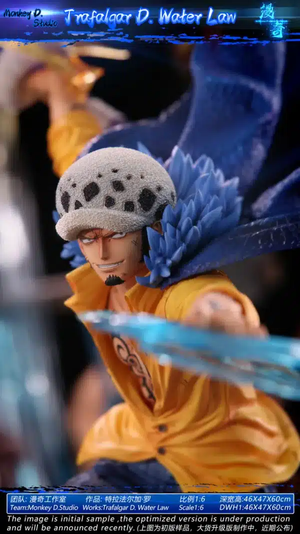 One Piece Monkey D Studio Trafalgar Law Resin Statue 3