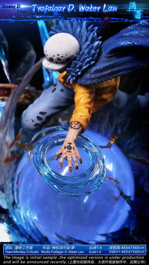 One Piece Monkey D Studio Trafalgar Law Resin Statue 4