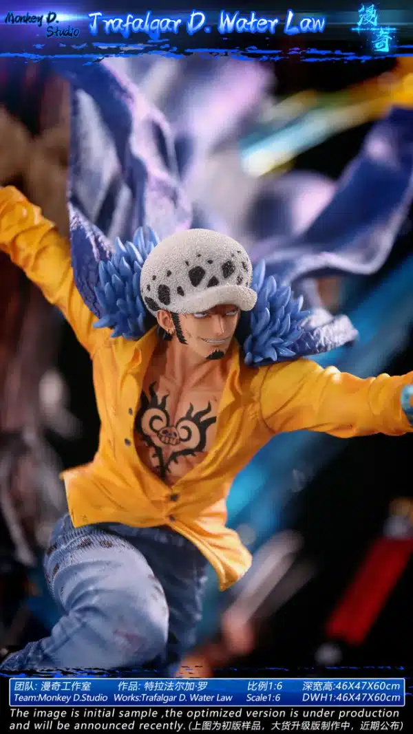 One Piece Monkey D Studio Trafalgar Law Resin Statue 5