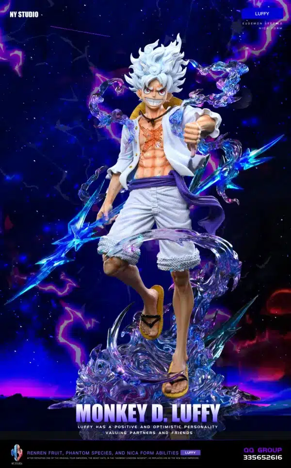 One Piece NY Studio Nika Luffy Resin Statue 1