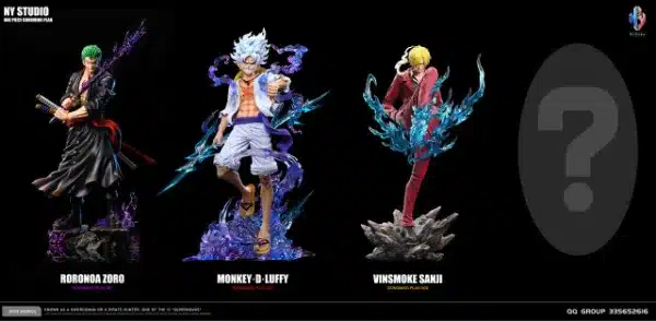 One Piece NY Studio Nika Luffy Resin Statue 6