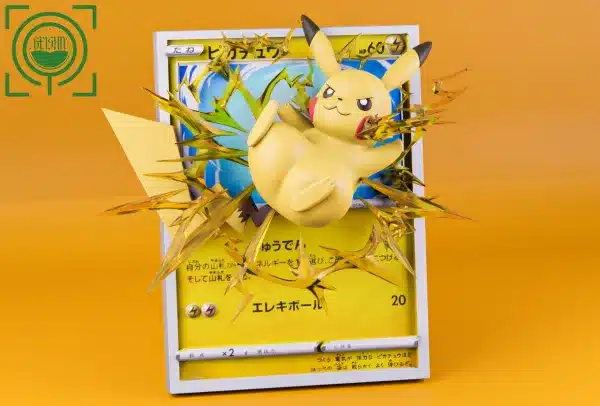 Pokemon Geisha Studio Pikachu Resin Statue 1