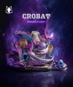 Pokemon MiKo Studio Crobat Evolution Group Resin Statue
