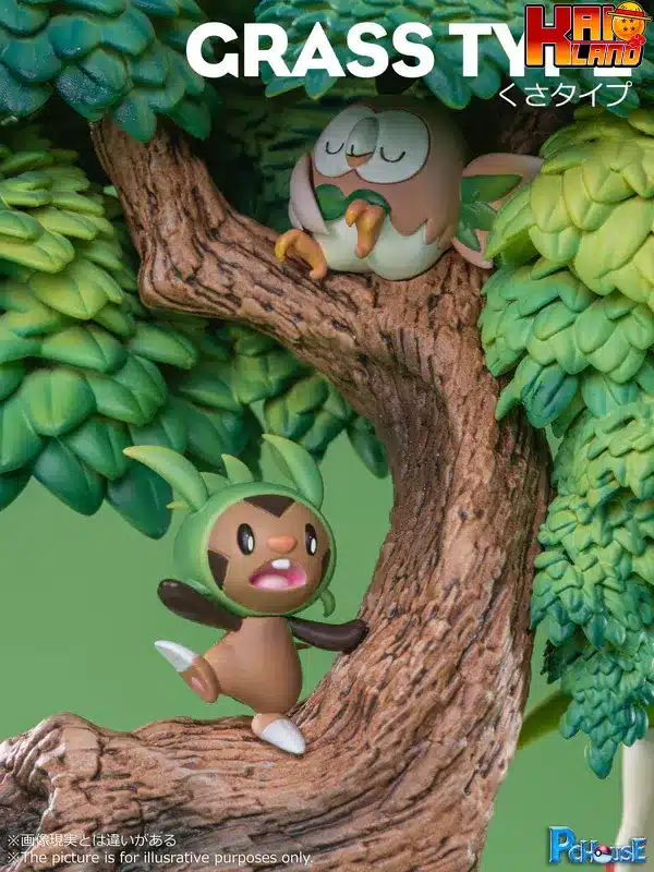 Pokemon PC House Grass Type Resin Statue 3