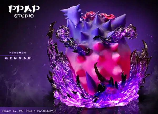 Pokemon PPAP Studio Gengar Resin Statue 4