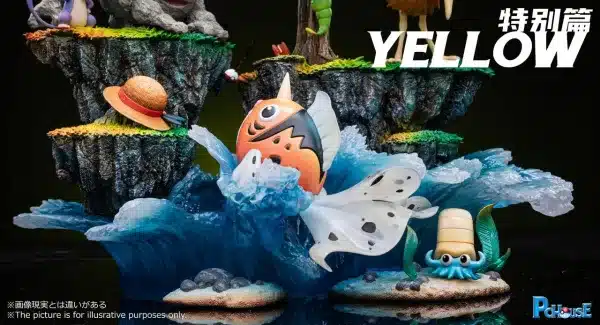 Pokemon Pc House Studio Yellow Resin Statue 3