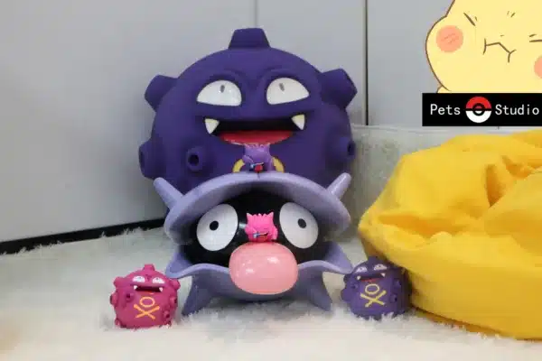 Pokemon Pets Studio Shellder Resin Statue 1