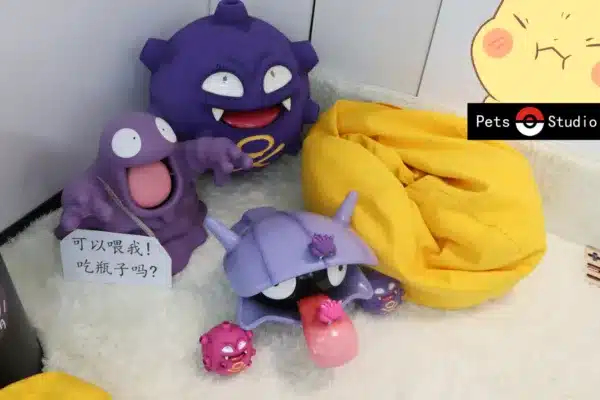 Pokemon Pets Studio Shellder Resin Statue 2