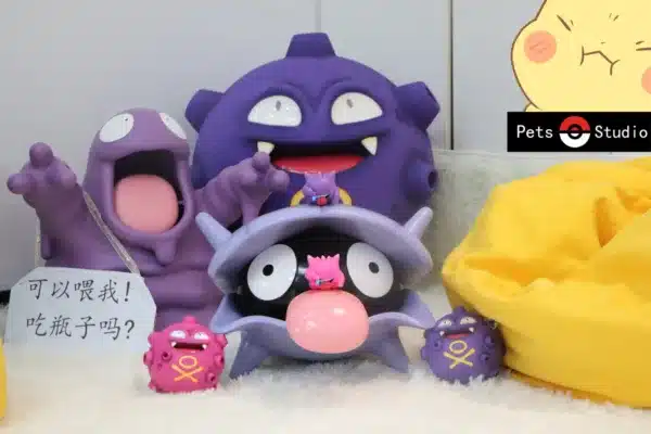 Pokemon Pets Studio Shellder Resin Statue 3