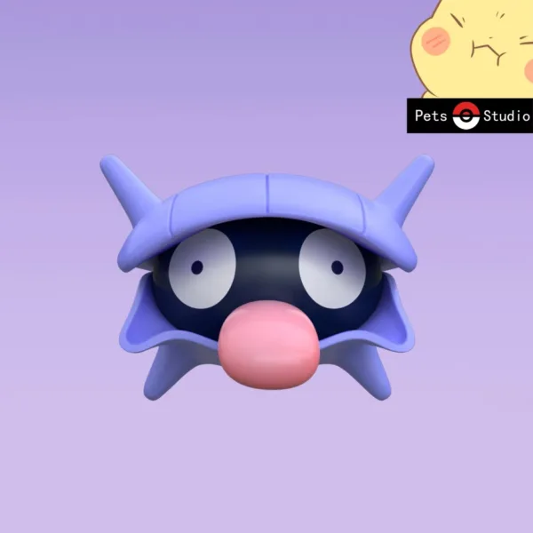 Pokemon Pets Studio Shellder Resin Statue 4