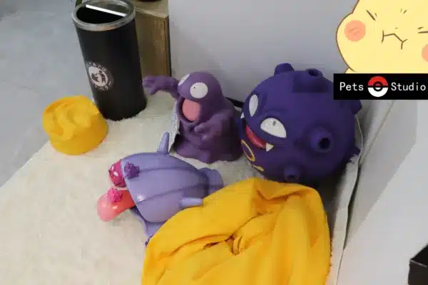Pokemon Pets Studio Shellder Resin Statue 5