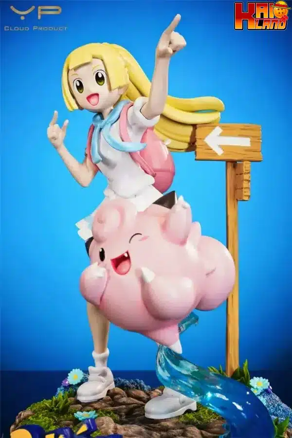 Pokemon YP Studio Lillie Resin Statue 2