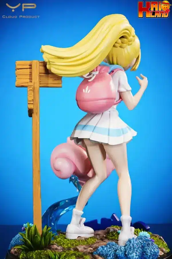 Pokemon YP Studio Lillie Resin Statue 4