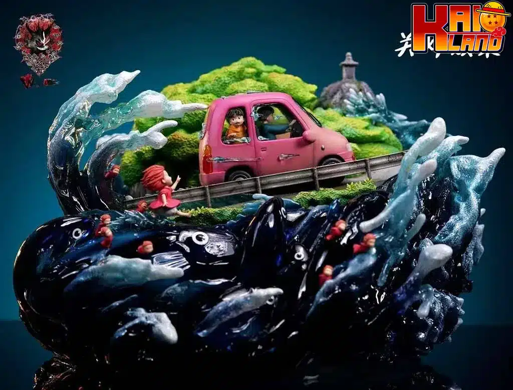 置物 Ponyo on the Cliff by the Sea 置物 Ponyo on the Cliff by the Sea Ponyo On The Cliff Action