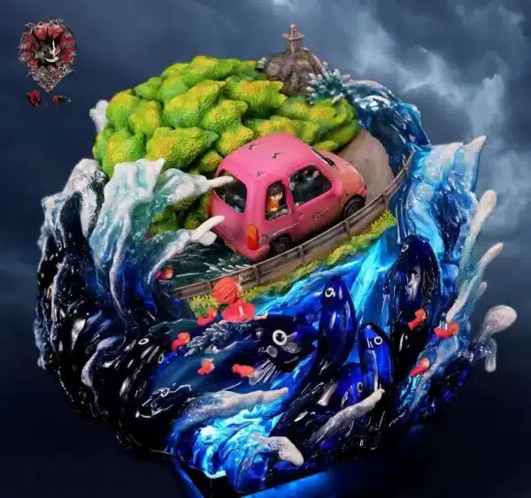 Ponyo Weare A Design Studio Ponyo on the Cliff Resin Statue 4
