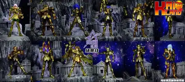Saint Seiya Scene Club Studio Legend of Sanctuary Scene Base Only Resin Statue 5