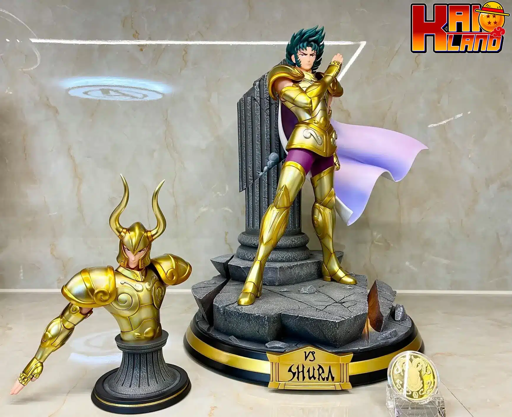Saint Seiya Immortals Collectibles Capricorn Shura Licensed Statue