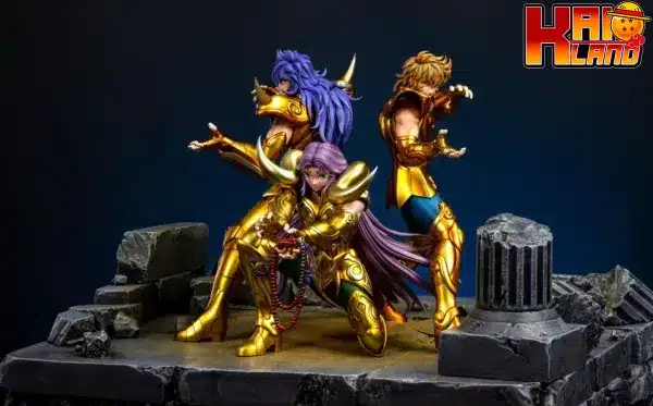 Saint Seiya Zodiakos Studio Athena Exclamation Resin Statue 2