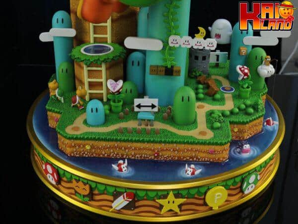 Super Mario Kintsukuroi Creations World Diorama Resin Statue 9