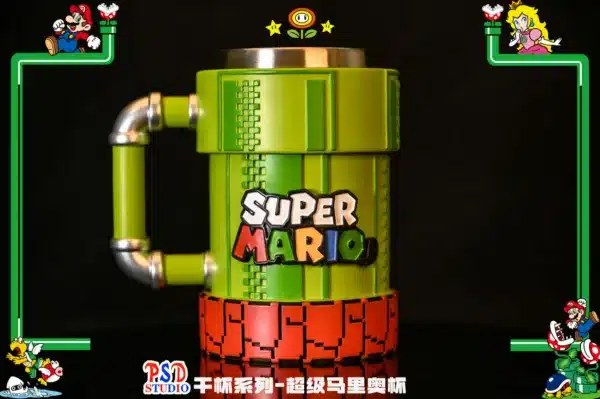 Super Mario PSD Studio Super Mario Cup Resin Statue 1