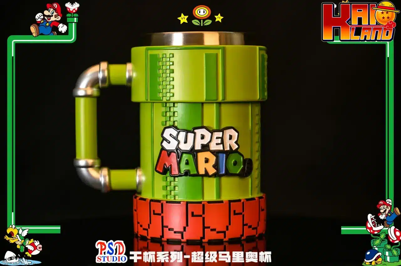 Super Mario PSD Studio Super Mario Cup Resin Statue