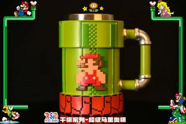 Super Mario PSD Studio Super Mario Cup Resin Statue 2