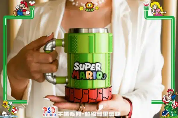 Super Mario PSD Studio Super Mario Cup Resin Statue 3