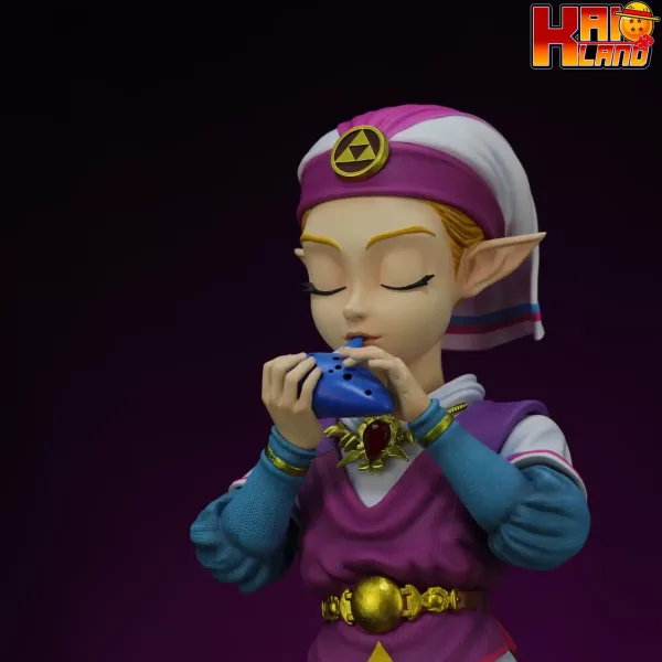 The Legend of Zelda Kintsukuroi Creations Princess Zelda Resin Statue 3 min scaled