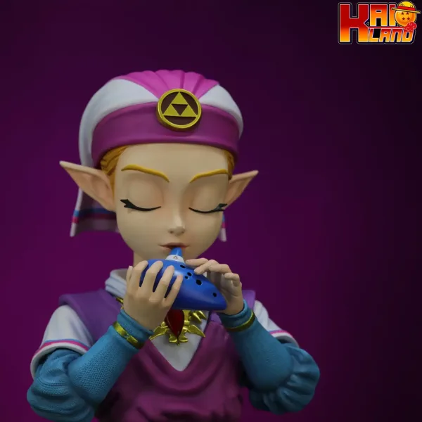 The Legend of Zelda Kintsukuroi Creations Princess Zelda Resin Statue 4 min scaled