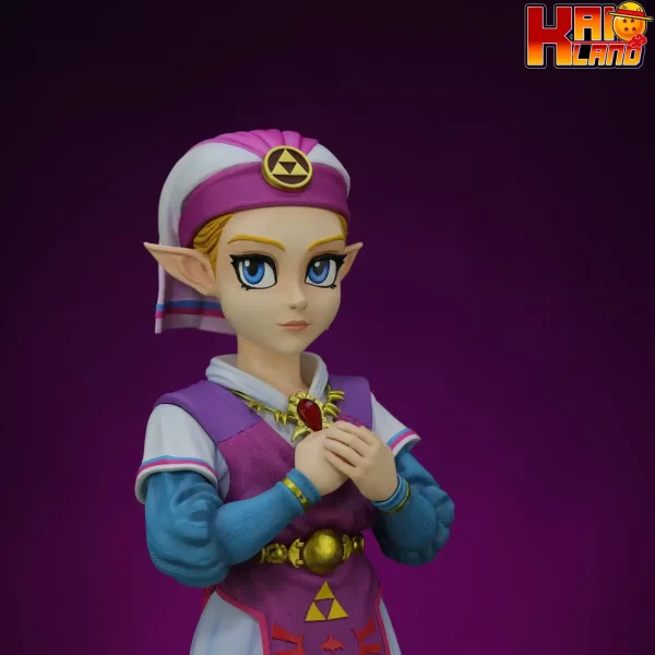 The Legend of Zelda Kintsukuroi Creations Princess Zelda Resin Statue 5 min scaled