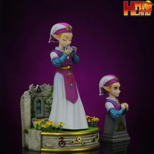 The Legend of Zelda Kintsukuroi Creations Princess Zelda Resin Statue 9 min scaled