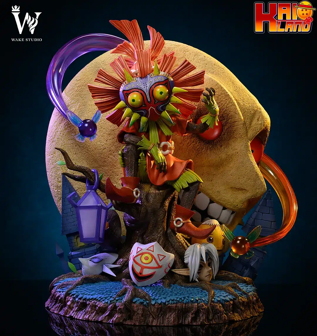 The Legend Of Zelda Wake Studio Majoras Mask Skull Kid Resin