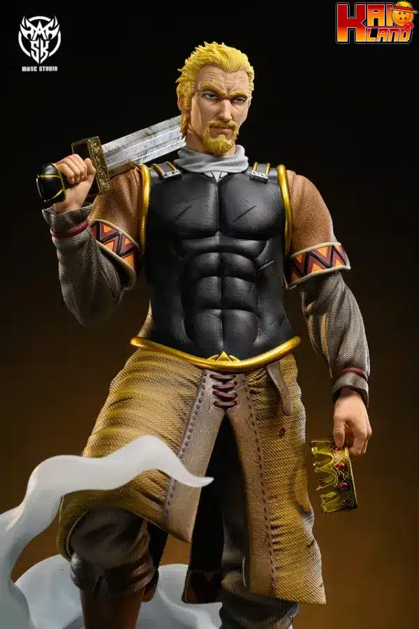 Vinland Saga Mask Studio Askeladd Resin Statue 4