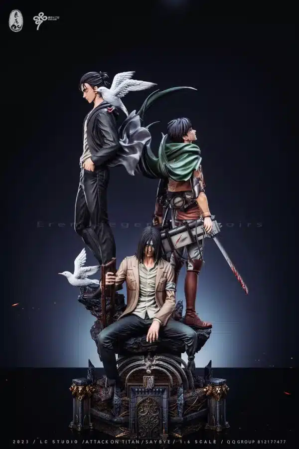 Attack on Titan LC Studio Life of Eren Resin Statue 4
