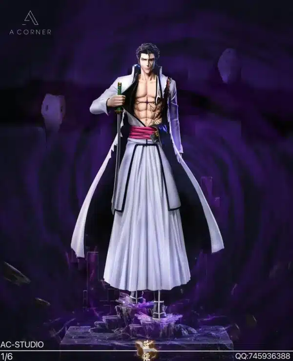 Bleach AC Studio Aizen Sousuke Resin Statue 1